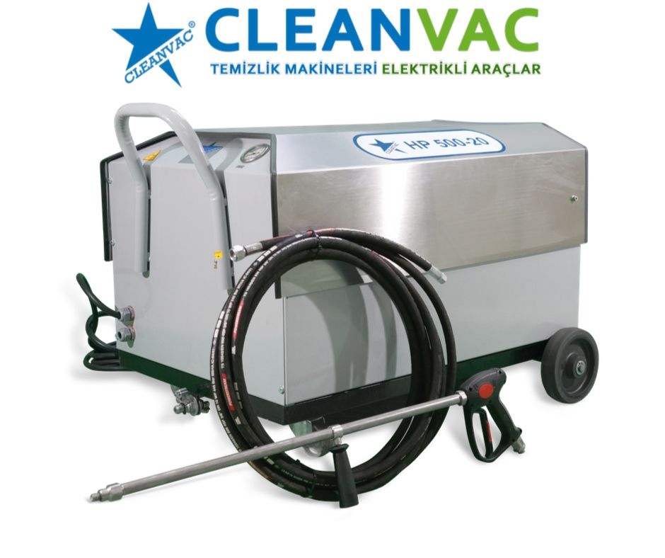 400 500 Bar Basınçlı Yıkama Makinası Cleanvac Temizlik Makineleri